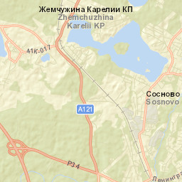 Sosnovo Street Map