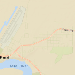 Kenai Alaska Street Map