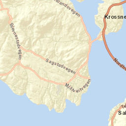 Frekhaug Street Map