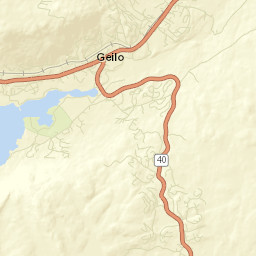 Geilo Street Map