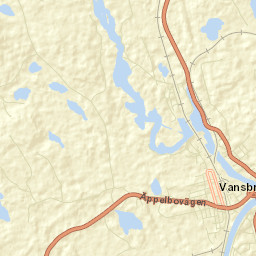Vansbro Street Map