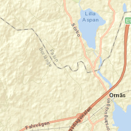 Ornäs Street Map