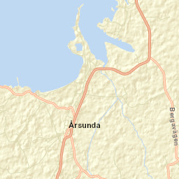 Årsunda Street Map