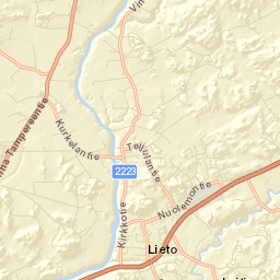 Lieto Street Map