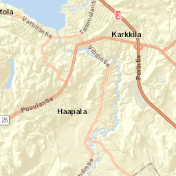 Karkkila Street Map