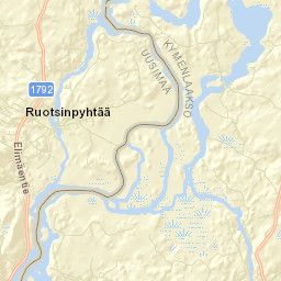 Ruotsinpyhtää Street Map