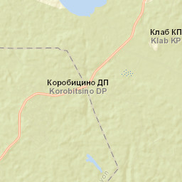 Korobitsyno Street Map