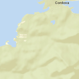 Cordova Alaska Street Map