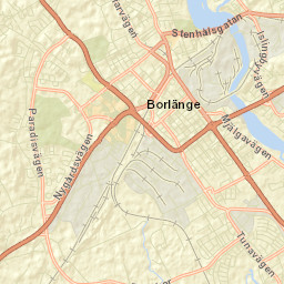 Borlänge Street Map