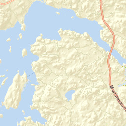 Merimasku Street Map