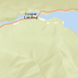 Cooper Landing Alaska Street Map