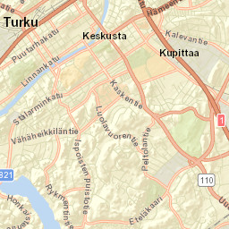 Turku Street Map