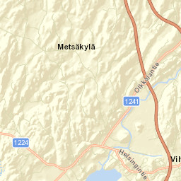 Vihti Street Map