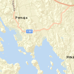 Pernå Street Map
