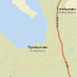 Glebychevo Street Map