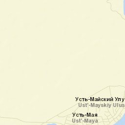 Ust-Maya Street Map