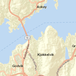 Askøy Street Map