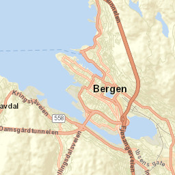 Bergen Street Map