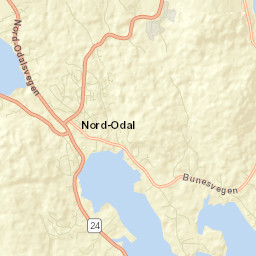 Nord-Odal Street Map