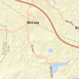 Enbacka Street Map