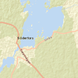 Söderfors Street Map