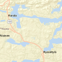 Rymättylä Street Map