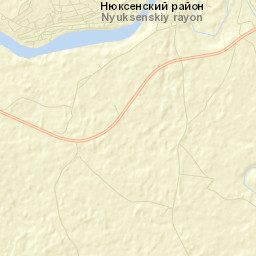 Nyuksenitsa Street Map