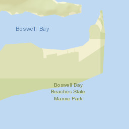 Boswell Bay Alaska Street Map
