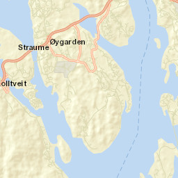 Fjell Street Map