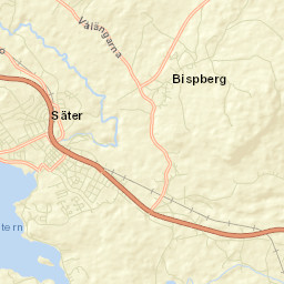 Säter Street Map