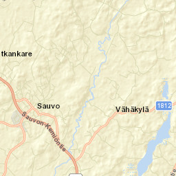 Sauvo Street Map