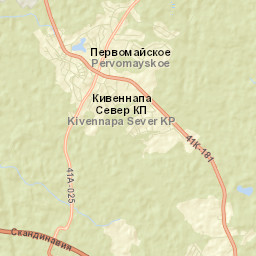 Pervomayskoye Street Map