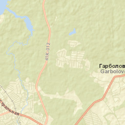 Garbolovo Street Map