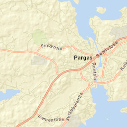 Pargas Street Map