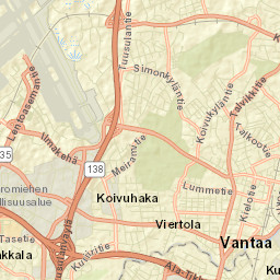Vantaa Street Map