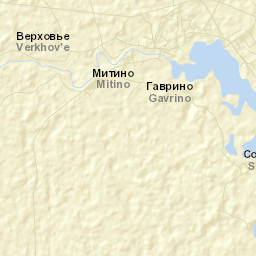 Zubovo Street Map