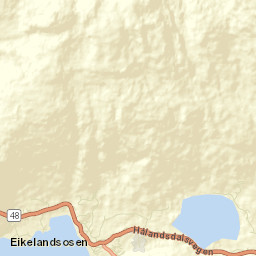 Eikelandsosen Street Map