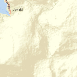 Jondal Street Map