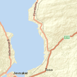 Jevnaker Street Map