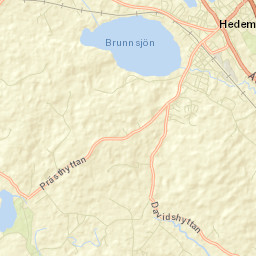 Hedemora Street Map