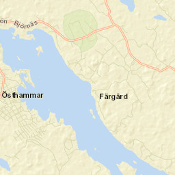 Östhammar Street Map