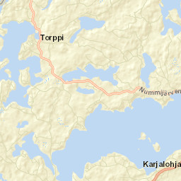 Karjalohja Street Map