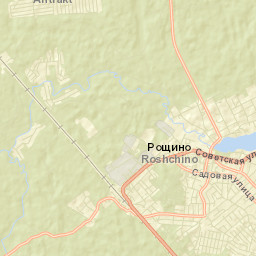 Roshchino Street Map
