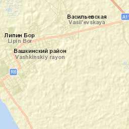 Lipin Bor Street Map