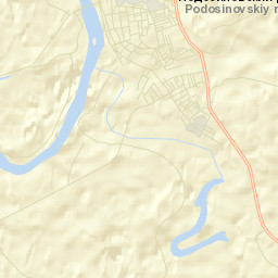 Podosinovets Street Map