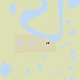 Eek Alaska Street Map