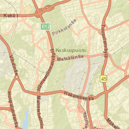 Munkkiniemi Street Map