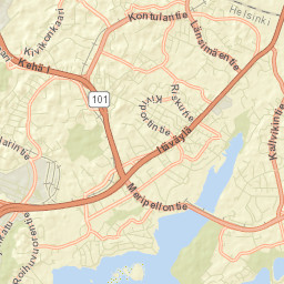 Mellunkylä Street Map