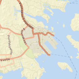 Vuosaari Street Map
