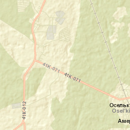 Osel’ki Street Map